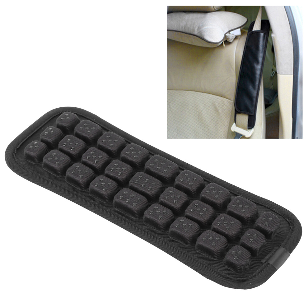 Elastic Car Seat Belt Shoulder Pad, 3.3 X 9.8In Black 4651391822984