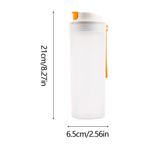 Portable Shaker Cup Plastic 550ml 2