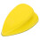 TINKSKY Round Sanding Pad PU Foam Block Yellow 1 Set 3