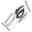 tooloflife Kitchen Scissors Shears Cutter Blades for Meat Comfortable Handle Kitchen Tool Black 2