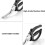 tooloflife Kitchen Scissors Shears Cutter Blades for Meat Comfortable Handle Kitchen Tool Black 4