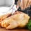 tooloflife Kitchen Scissors Shears Cutter Blades for Meat Comfortable Handle Kitchen Tool Black 7