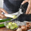 Kitchen Scissors for Meat Cutting Black 1 Pair 8