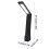 Foldable Sensor Table Lamp with USB Wireless Charging, 3 Light Modes, 180 Flexibility & Smart Touch – Compatible with USB-C 3