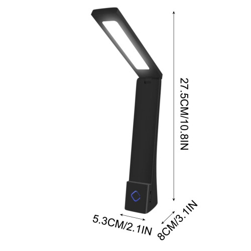 Foldable Sensor Table Lamp with USB Wireless Charging, 3 Light Modes, 180 Flexibility & Smart Touch – Compatible with USB-C 2