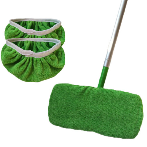 Microfiber Flat Mop Pads Wet/Dry Dual-Use 8 Pack 2