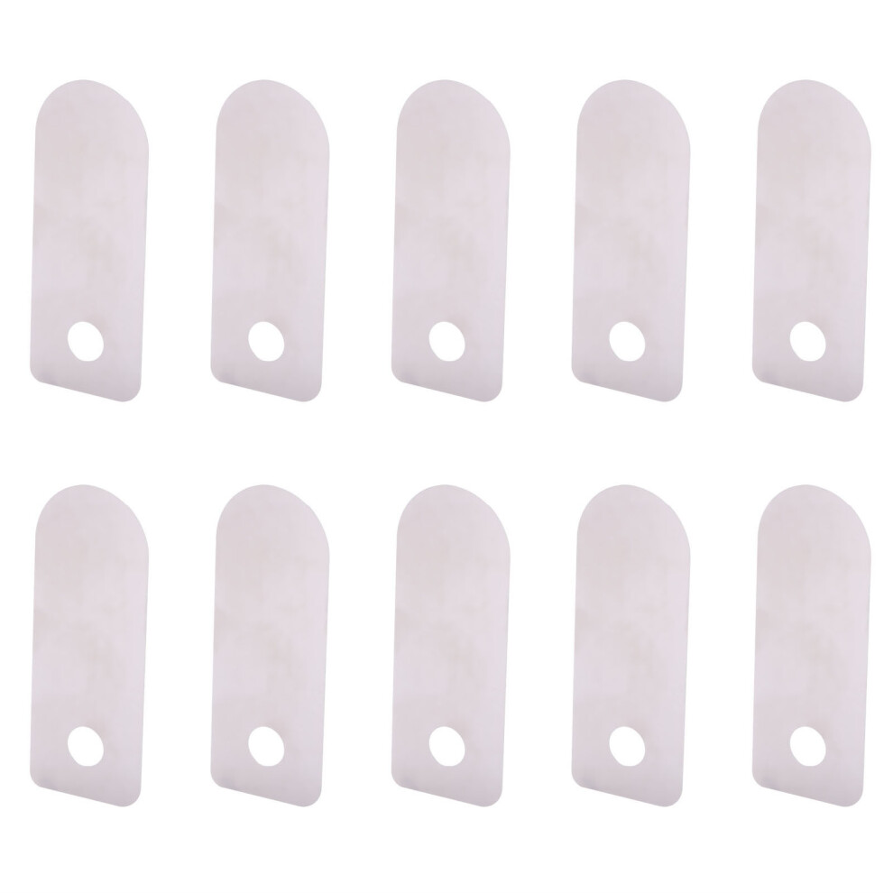 10Pcs Aluminum Short Valve Plates For Silent Oil-Free Air Compressors 3191391826922