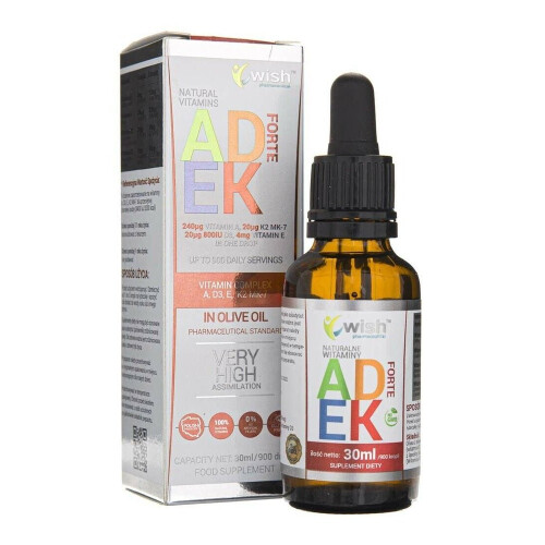 Wish Natural Vitamins ADEK Forte - 30ml