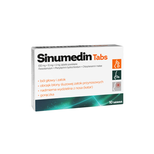 AFLOFARM Sinumedin Tabs - 10 Tablets