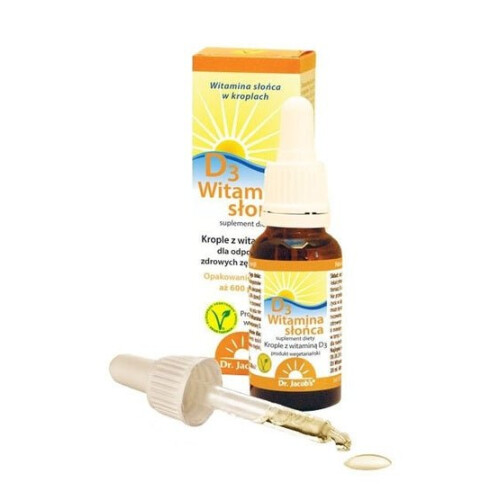Dr Jacobs D3 Witamina Słońca - 20ml