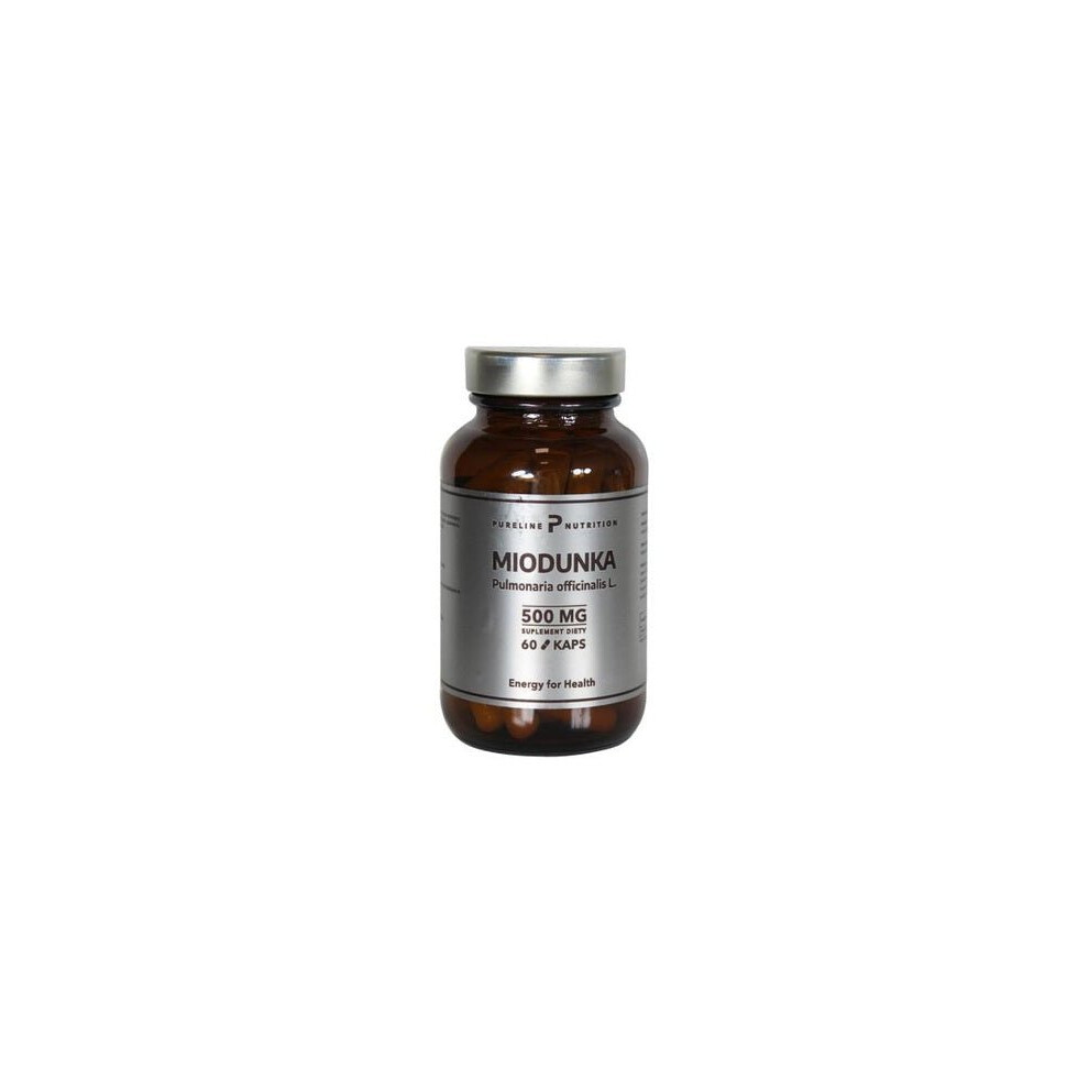Pureline Nutrition Miodunka 500Mg - 60 Capsules