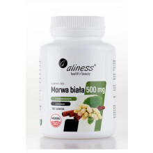 Aliness Morwa Biała 500mg - 180 Tablets