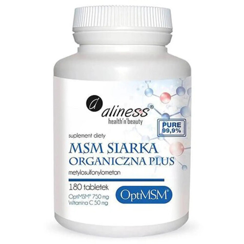 Aliness Siarka Organiczna Plus 180 tabletek