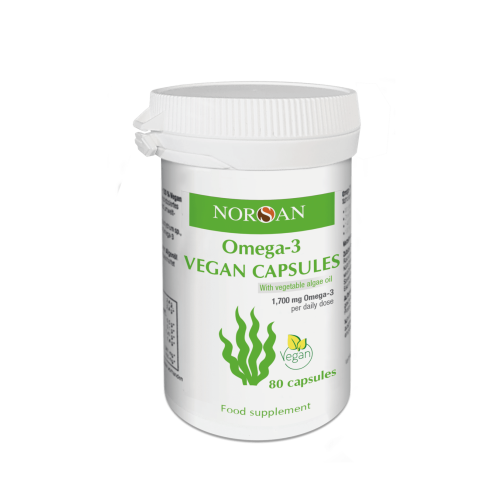 NORSAN Omega-3 VEGAN - 80 Capsules