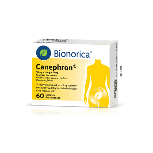 Canephron 18mg - 60 Tablets