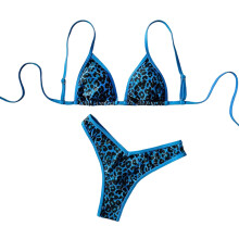1 Set Leopard Swimwear with Adjustable Tied Top and-RBL M