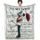 Romantic Throw Blanket for Wife Grey 130x150cm 1