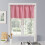 Star Pattern Curtain with Tassels Threaded Pole 1 Piece 1