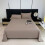 1 pcs Comfortable Breathable Twin Flat Sheet - Solid Green Cotton 450 Thread Count Machine Washable Bed Sheet (230x220x0.2cm) 1