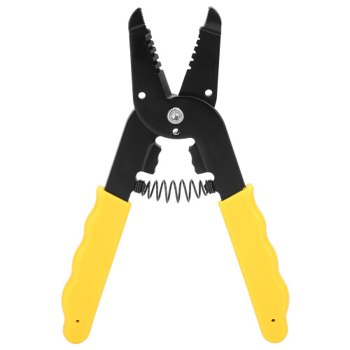 MultiFunctional Yellow Wire Stripping Pliers, Chrome‑Vanadium Steel 2