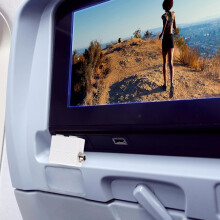 Airline-Kopfhöreradapter Doppel 3,5 mm männlich auf weiblich, 4 Stück, weiß