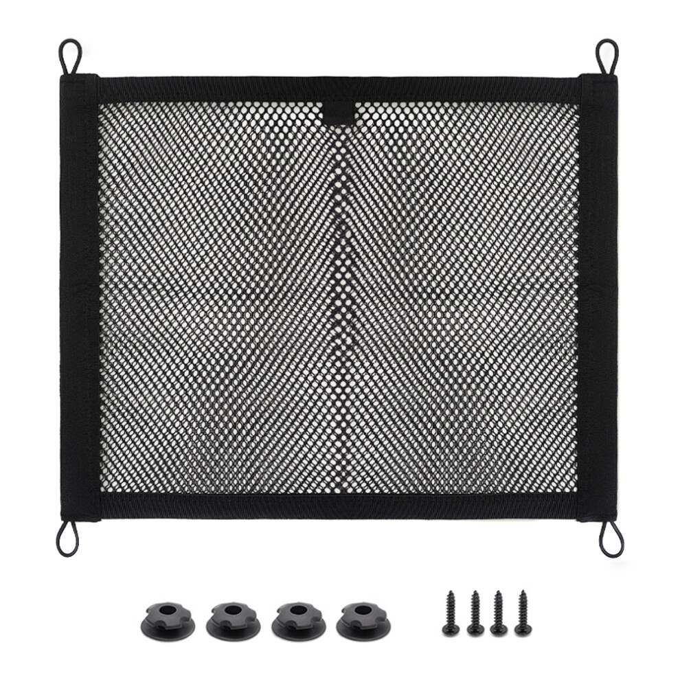 Small Car Trunk Cargo Net Elastic Stretchable Pocket Storage Mesh Net Universal Automotive Cargo Netting Storage Pouch For Car Truck Suv Boat 9448483103817