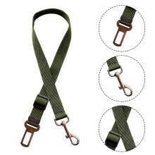 Vanntette øreklokker til hund, justerbar bilbelte for hund, reisesikkerhetssele for små og mellomstore hunder, uttrekkbar bilsikringsline