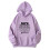 Γυναικεία Casual Hoodies Oversized Φούτερ με Ριχτή Εφαρμογή και Στρογγυλή Λαιμόκοψη, 1