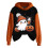 Παιδικά Κορίτσια με Κουκούλα, Χαριτωμένα Χάλοουιν Φάντασμα Τυπωμένα 1