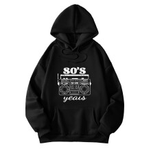 Womens Casual Hoodies Oversized Loose Fit Fashion Printed Round Neck Long Sleeve Sweatshirts For Daily Wear Plus Size Graphic Sweatshirt For Women