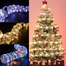 Morttic Christmas tree lights 40-LED warm white 13ft