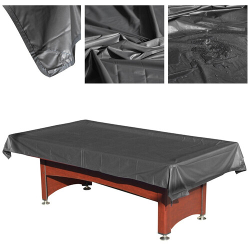 Billiard Table Cover Dustproof for 7ft and 8ft Tables