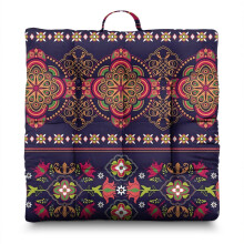 Dutch Velvet Square Meditation Pillow 22 Inch