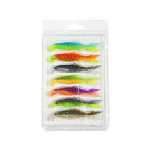 Mino Fish Soft Bait with Scissors Tail 10pcs