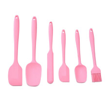 EGYMEN 5-Piece Silicone Spatula Set, Heat Resistant Kitchen Utensil Kit, Nonstick Bakeware Turners & Mixing Tools