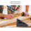 45 Aluminum Alloy Triangle Ruler, 15mm Thickness, Black 7