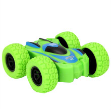 Dwustronny samochodzik bezwładnościowy dla małych dzieci, fajny, obrotowy pojazd terenowy o 360 stopni, miniaturowe samochodziki z napędem na