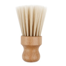 Brosse à barbe en bois NICEXMAS pour le nettoyage du cou et des poils du visage à domicile (1 ensemble)