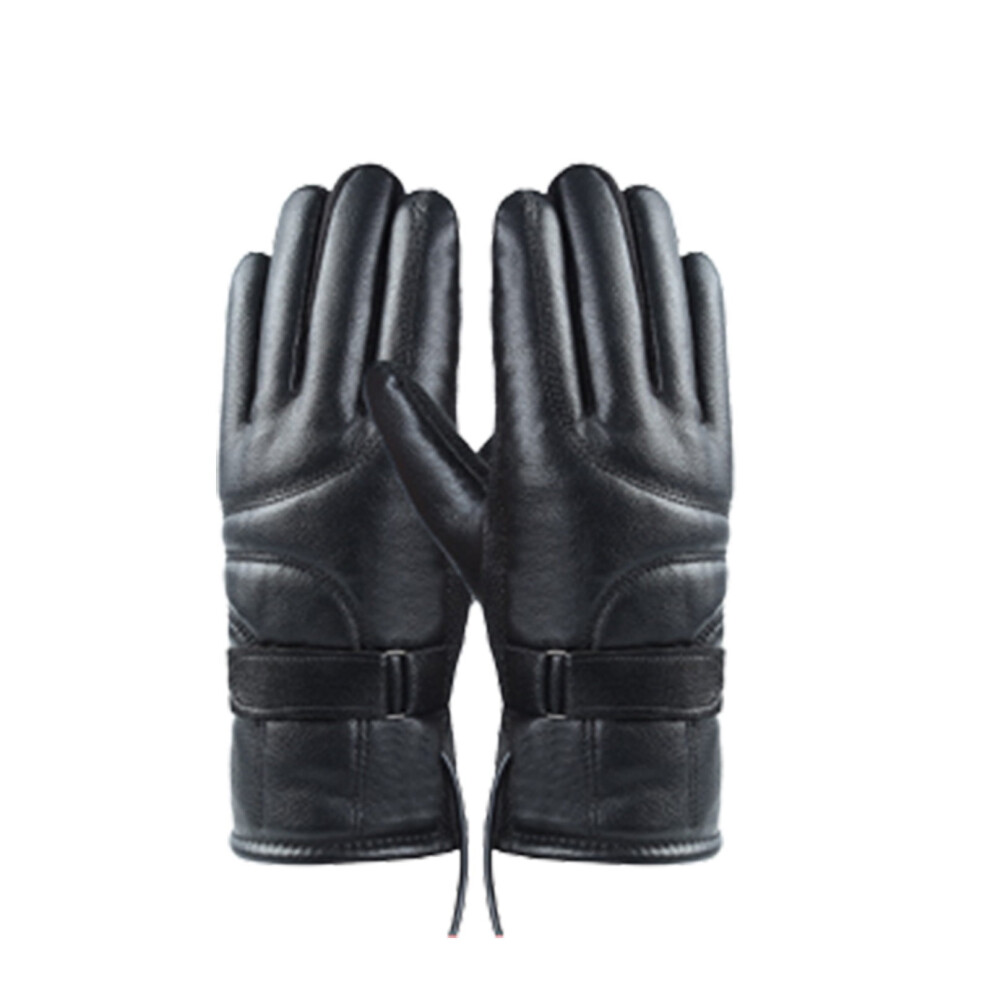 Heated Gloves Car Heating Heating Gloves Motorcycle Battery Car Winter Riding Warm Usb Charging Black 9489952935423