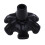 Walking Cane Tip Rubber Anti-Skidding 19mm 1