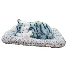Decorazione per auto a forma di gatto con carbone attivo (1 pezzo)