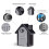 tooloflife Wall Mounted Security Key Safe Box Adjustable 4 Digit Combinations Lock for Home 4