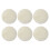 Car Lamb's Wool Bonnet Buffing Wheel Pad 6 pcs 5 inch 1