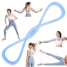Widerstandsband in Form einer Acht mit Griffen für Ganzkörpertraining, Yoga-Zugseil für die Arme