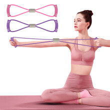 Figur 8 Zugseil-Übungsbänder für Krafttraining, Physiotherapie, Heimfitness