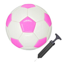 Fußball, Größen 3, 4 und 5, Trainingsball mit Pumpnadel, tolles Geschenk für Kinder und Jugendliche, Jungen und Mädchen
