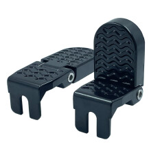 Paar 10 mm U-förmige Nut-Fahrrad-Hinterradpedale, klappbare Fußrasten für Mountainbikes