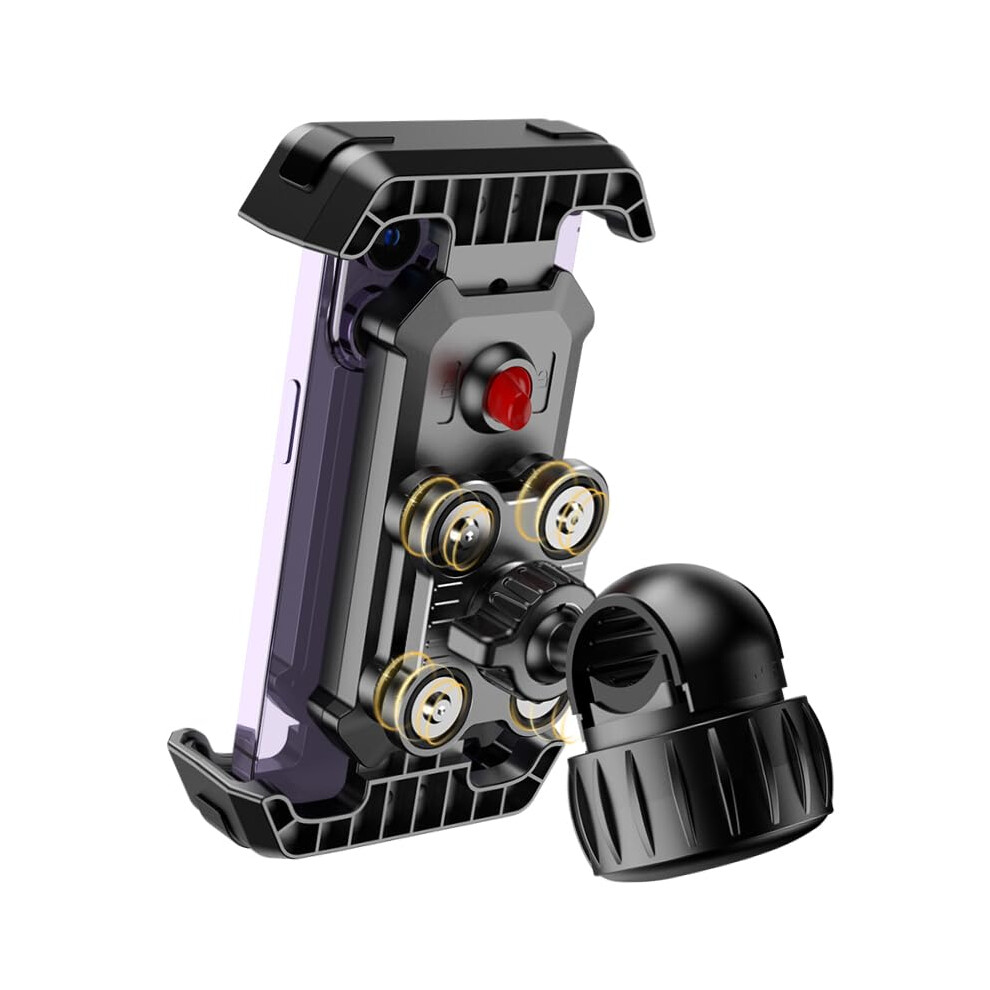 360 Rotating Quick-Release Design For Bicycle Phone Holder, Motorcycle, And Electric Bicycle. 8585484957863