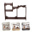 Wood Antique Display Rack Desktop Decor 1 Piece 7