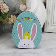 Boîtes de chocolats de Pâques décorées d'œufs de Pâques (12 pièces)